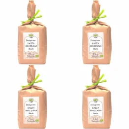 Zestaw 4 x Polska Kasza Gryczana Biała Niepalona Eko 1 Kg  Dolina Gryki Eko Smaki 