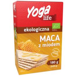 Pieczywo Maca z Miodem Bio 180 g - Yoga Life