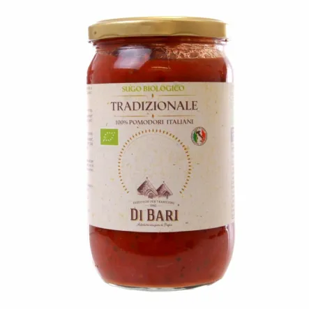 Sos Pomidorowy Tradycyjny Bio 680 g - Pastificio Di Bari