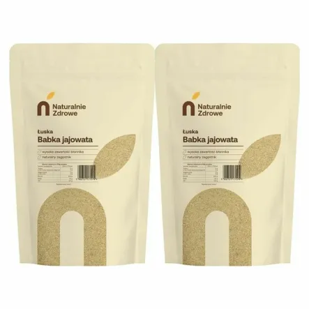 2 x Łuska Babki Jajowatej 500 g - Naturalnie Zdrowe