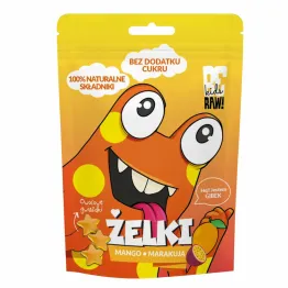 BeRaw Kids Żelki Mango Marakuja Bez Dodatku Cukru 35 g - Purella