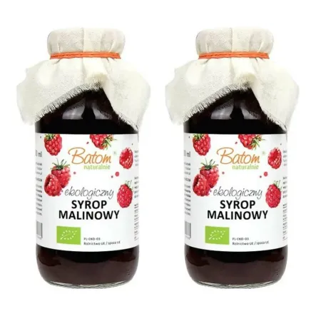 2 x Syrop Malina Bio 330 ml Batom 