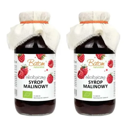2 x Syrop Malina Bio 330 ml Batom 