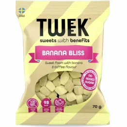 Pianko-Żelki Bez Dodatku Cukru Banana Bliss 70 g - TWEEK