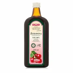 Żurawina Sok Tłoczony 500 ml - Polska Róża