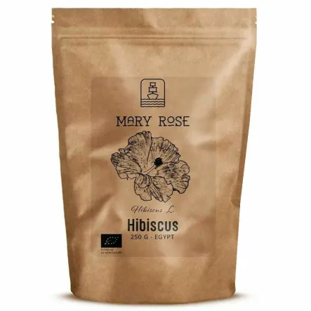 Hibiskus Eko Malwa Sudańska Płatki 250 g - Mary Rose