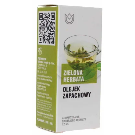 Olejek Zapachowy Zielona Herbata 12 ml - Naturalne Aromaty