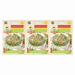 3 x Nasiona na Kiełki Mieszanka Pikantna 20 g - Toraf