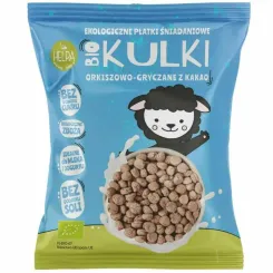 Kulki Orkiszowo - Gryczane z Kakao Bez Dodatku Cukru Bio 160 g - Helpa