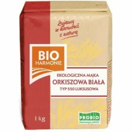 Mąka Orkiszowa Typ 550 Luksusowa Bio 1 kg - Bioharmonie