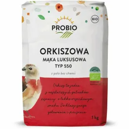 Mąka Orkiszowa Typ 550 Luksusowa Bio 1 kg - Probio