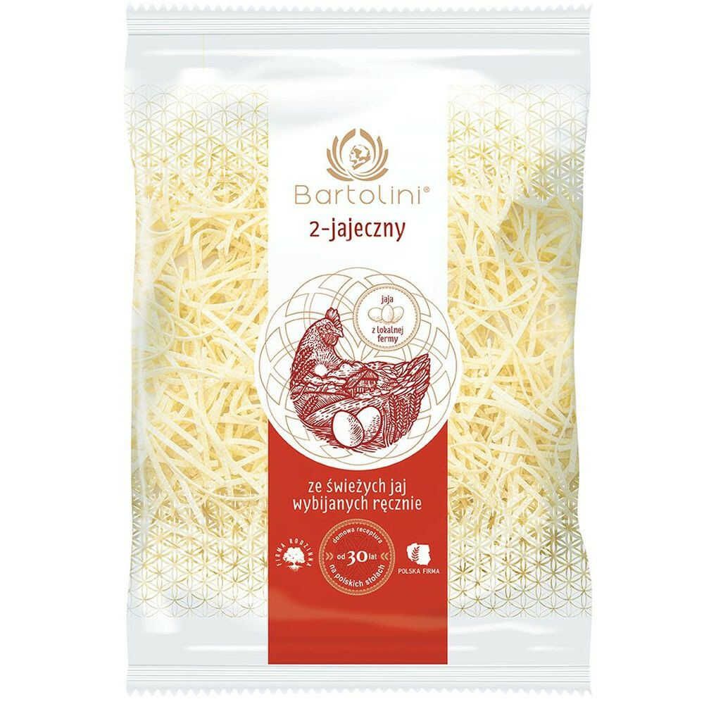 Makaron 2-Jajeczny Krajanka Średnia 400 g - Bartolini