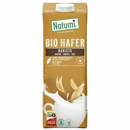 Napój Owsiany z Soją Barista Bio 1 L  UHT - Natumi