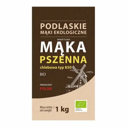 Mąka Pszenna Chlebowa Typ 850 Bio 1 kg - BioLife