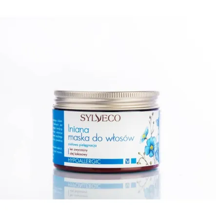 Lniana Maska do Włosów 150 ml Sylveco - Przecena Krótka Data Minimalnej Trwałości