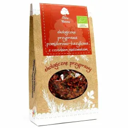 Przyprawa Pomidorowo - Bazyliowa z Czosnkiem Niedźwiedzim Bio 40 g - Dary Natury