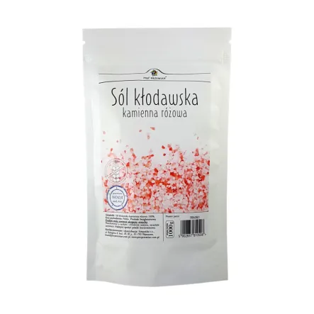 Sól Kłodawska Kamienna Różowa 1000 g Pięć Przemian