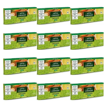 12 x Bulion - Kostki Warzywne Bio 126 g - Natur Compagnie