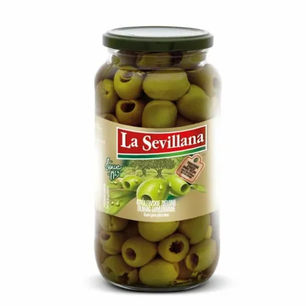 Oliwki Królewskie Zielone Drylowane 935 ml - La Sevillana