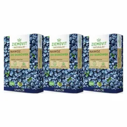 3 x Nawóz do Borówek 1 kg - ZIEMOVIT NATURALNY