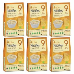 Zestaw 6 x Makaron Konjac Noodle Thai Style Bezglutenowy Bio 385 g (300 g) - Better Than Noodles