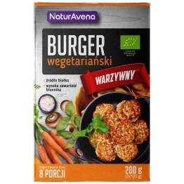 Burger Wegetariański Warzywny 200 g Bio - NaturAvena