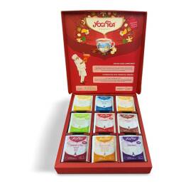 Zestaw Herbatek Bio w Pudełku (Selection Box) 86 g (9 x 5 szt.) - Yogi Tea