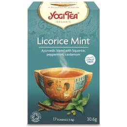 Herbatka Mięta z Lukrecją Licorice Mint Bio 17 x 1,8 g - Yogi Tea