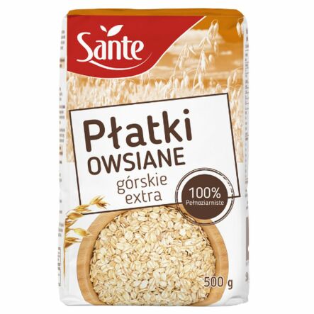 Płatki Owsiane Górskie Extra 500 g - Sante