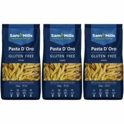3 x Makaron Bezglutenowy RURKA SKOŚNA 500 g - SamMills