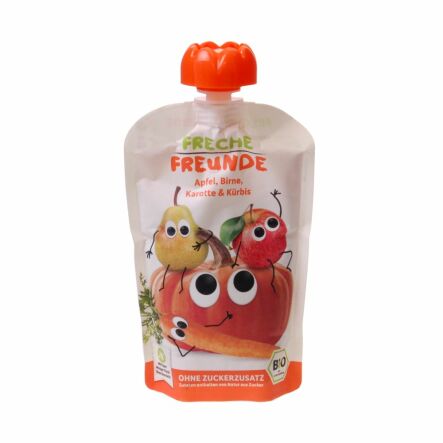 Mus Gruszka, Marchew, Dynia 100 g Eko - Erdbar 