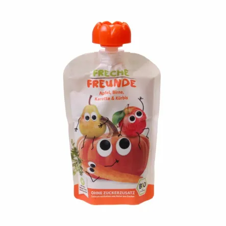 Mus Gruszka, Marchew, Dynia 100 g Eko - Erdbar 