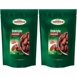 Zestaw 2 x Daktyle Suszone Bez Pestek 1 kg - Targroch