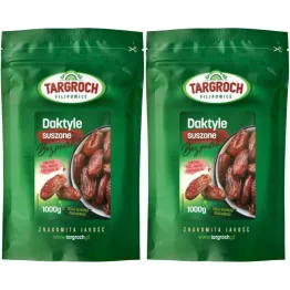 Zestaw 2 x Daktyle Suszone Bez Pestek 1 kg - Targroch