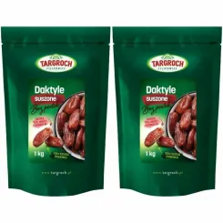 Zestaw 2 x Daktyle Suszone Bez Pestek 1 kg - Targroch