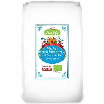Mąka Orkiszowa Chlebowa Typ 700 Bio 1 kg - Bio Raj