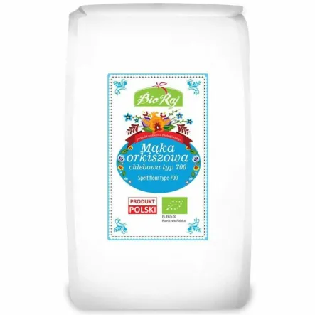 Mąka Orkiszowa Chlebowa Typ 700 Bio 1 kg - Bio Raj