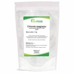 Chlorek Magnezu Sześciowodny Płatki 1 kg - DeliFood