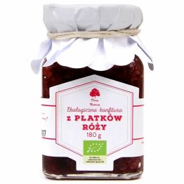 Konfitura z Płatków Róży Eko 180 g - Dary Natury