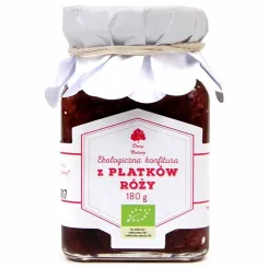 Konfitura z Płatków Róży Eko 180 g - Dary Natury