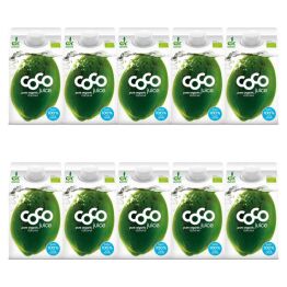 10 x Woda Kokosowa Naturalna Bio 500 ml - Dr Martins