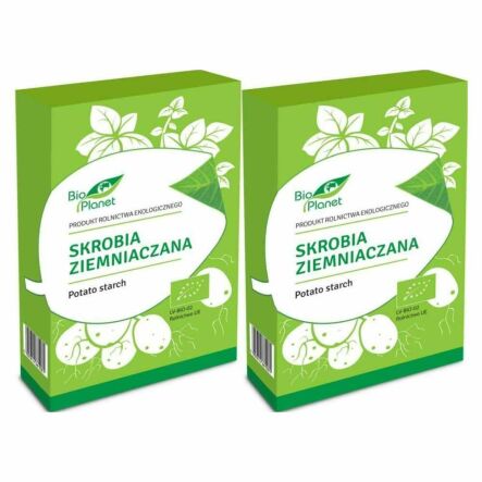 2 x Mąka Skrobia Ziemniaczana Bio 500 g - Bio Planet