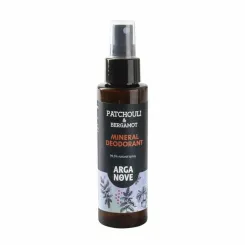 Dezodorant Mineralny Ałunowy PACZULA BERGAMOTKA Spray 100 ml - Arganove