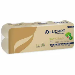 Ekologiczny Papier Toaletowy 2 Warstwy 10 Rolek 180 Listków - Lucart Professional