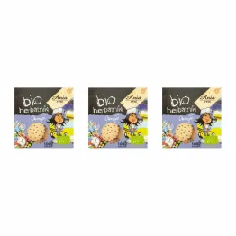 3 x Herbatniki Okrągłe Bio 100 g Bio Ania