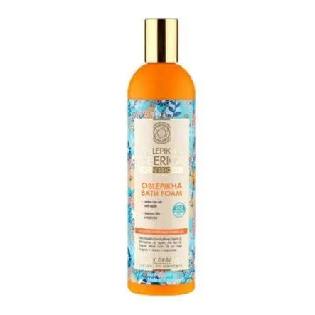 Piana Do Kąpieli Rokitnikowa Odżywienie I Nawilżanie 550 Ml OBLEPIKHA SIBERICA
