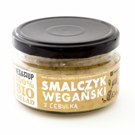 Smalczyk Wegański z Cebulką 190 g Bio - Vega Up