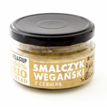 Smalczyk Wegański z Cebulką 190 g Bio - Vega Up