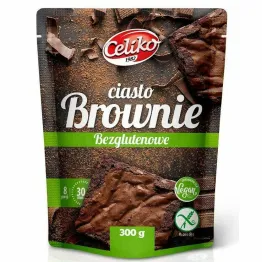 Mieszanka Na Ciasto Brownie Bezglutenowa 300 g - Celiko