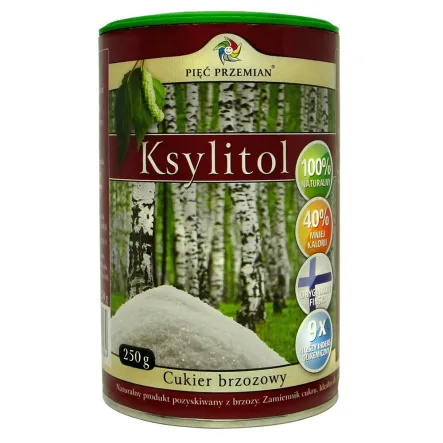 Ksylitol Fiński (Cukier Brzozowy) 0,25 kg - Simpatiko